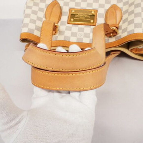 Louis Vuitton Damier Azur Hampstead MM Tote Bag - Picture 8 of 10